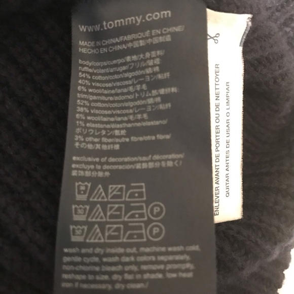 90's Style Tommy Hilfiger Knitted Sweater W Med - Picture 5 of 5